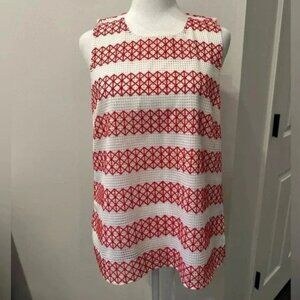 Anna Cate 'Allison Sleeveless Embroidered Shell Top' Brand New XS